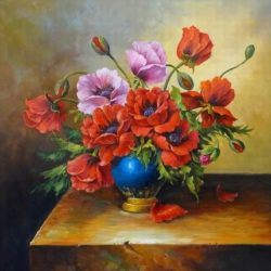 151822018_handmade_chinese_tradition_red_flower_oil_painting_s