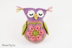 Charmed-By-Ewe-Sleepy-Owl-Toy-Crochet-Pattern