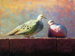 Handpainted-Free-Shipping-Modern-Abstract-Handsome-Doves-in-Love-Oil-Painting-On-Canvas-Wall-Art-For