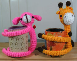 ceramic penholder+crochet pal 9&10