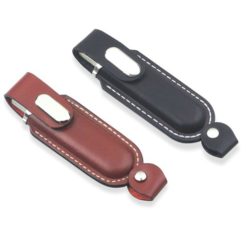 double-stitched-leather-usb-pendrive-4GB-with-magentic-snap-and-leather-keychain-holder1