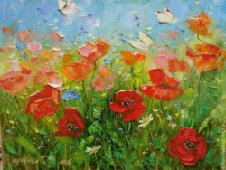 f4c2b2ce488085f086e2855541lf--oil-small-oil-painting-on-canvas-with-butterflies-and-poppies