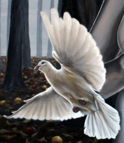 flying-dove-oil-painting-forest-christina-lank-plantiebee