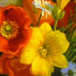 Iarts-Good-Quality-Big-Size-Hand-Painted-Oil-Painting-on-Cotton-Big-Yellow-Red-Chrysanthemum-Flowers