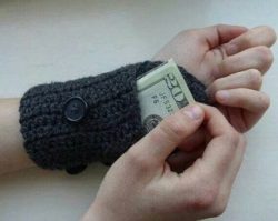 Unisex-Crochet-Wallet