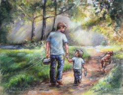 3ff6f398d7469d20e72897e970060750-father-and-son-pastel-paintings