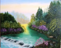 883c3e1daaf0b321fbe724a03c95--paintings-panels-forest-river-oil-painting