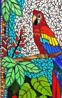 Parrot Commission Window  detail