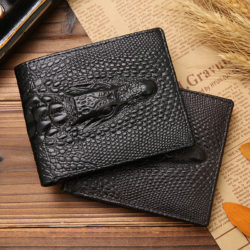 2018-Crocodile-skin-wallet-men-genuine-leather-small-zipper-short-men-wallets-credit-card-holders-coin