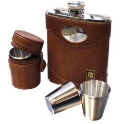 6oz-brown-leather-hip-flask-set-personalised-please-choose-engraving-font-helvetica-[3]-4703-p