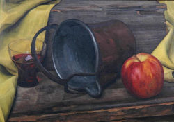 Apple, Copper Bucket and Wine Glass 1959