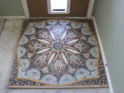 Back door mosaic