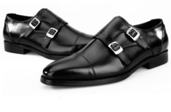 Fashion-black-Blue-double-buckle-formal-business-shoes-mens-dress-shoes-genuine-leather-office-shoes-mens