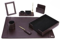 amazing-leather-desk-sets-regarding-chic-inspiration-office-brilliant-design-amazoncom