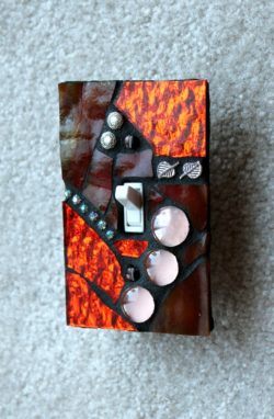 contemporary-interior-decoration-mosaic-light-switch-cover-small-rectangle-switch-plate-shape-small-faux-crystal-accent-decorative-light-colored-finish