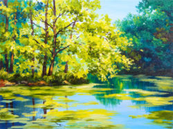 oil-painting-landscape-lake-forest-summer-day-45981387
