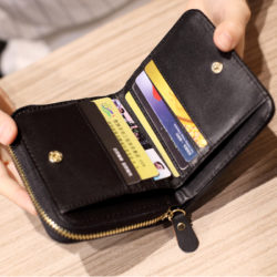 Women-Short-Wallets-PU-Leather-Female-Plaid-Purses-Nubuck-Card-Holder-Wallet-Fashion-Woman-Small-Zipper