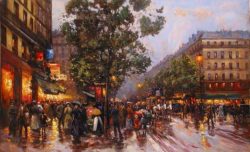 evening-at-the-grand-boulevard-oil