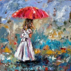 girl_in_the_rain_with_umbrella_art_oil_painting_by_debra_hurd