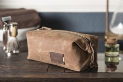 345-Personalized-Dopp-Kit-Card-Holder-Brown-Waxed-Canvas