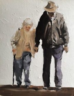 Old-Couple-J-Coates-Original-Oil-Painting-Art