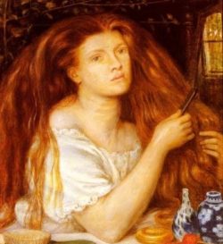 Women_Combing_her_Hair_Oil_Painting_Reproduction