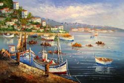 Boats-Ships-Oil-Painting-0005