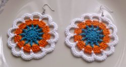 Crochet-Flower-Earrings