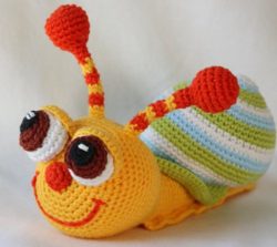 Crochet-Happy-Snail-Free-Pattern
