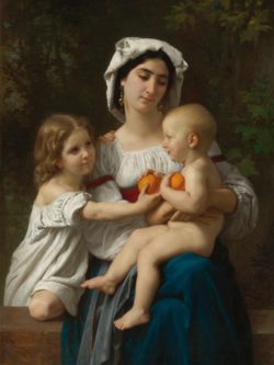 Oil-Painting-by-William-Adolphe-Bouguereau-04-B-Kids-With-Oranges-600x800