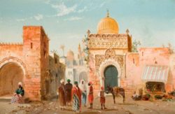 Lynton, Henry Stanton; Arabian Village Scene; Sandwell Museums Service Collection; http://www.artuk.org/artworks/arabian-village-scene-20598