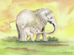 colorful-mom-and-baby-elephant-2-melly-terpening