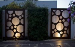 contemporary-fence-design-ideas-planted-lighting