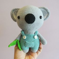 crochet koala amigurumi