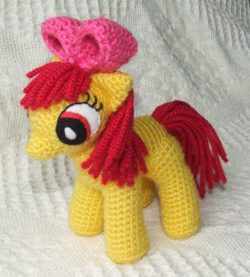 crochet pony amigurumi