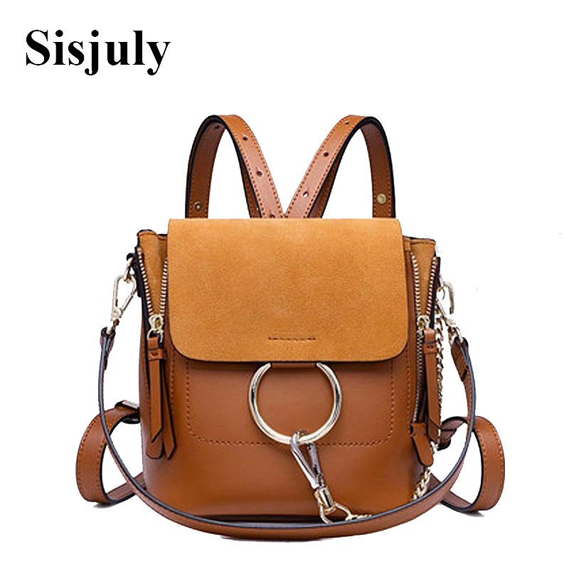 Sisjuly-2018-New-Women-Genuine-Leather-Backpacks-Female-Shoulder-Bag-Ladies-Backpack-Feminine-Chains-Girls-Style
