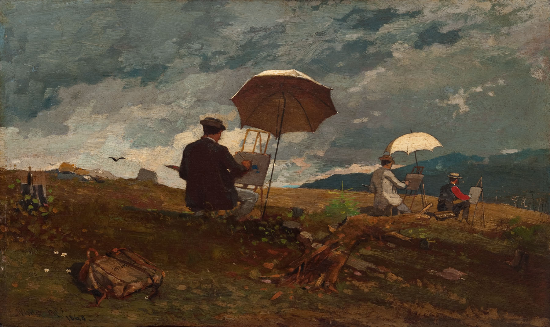 Winslow_Homer_-_Artists_Sketching_in_the_White_Mountains