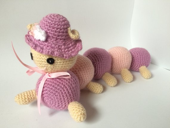 crochet caterpillar