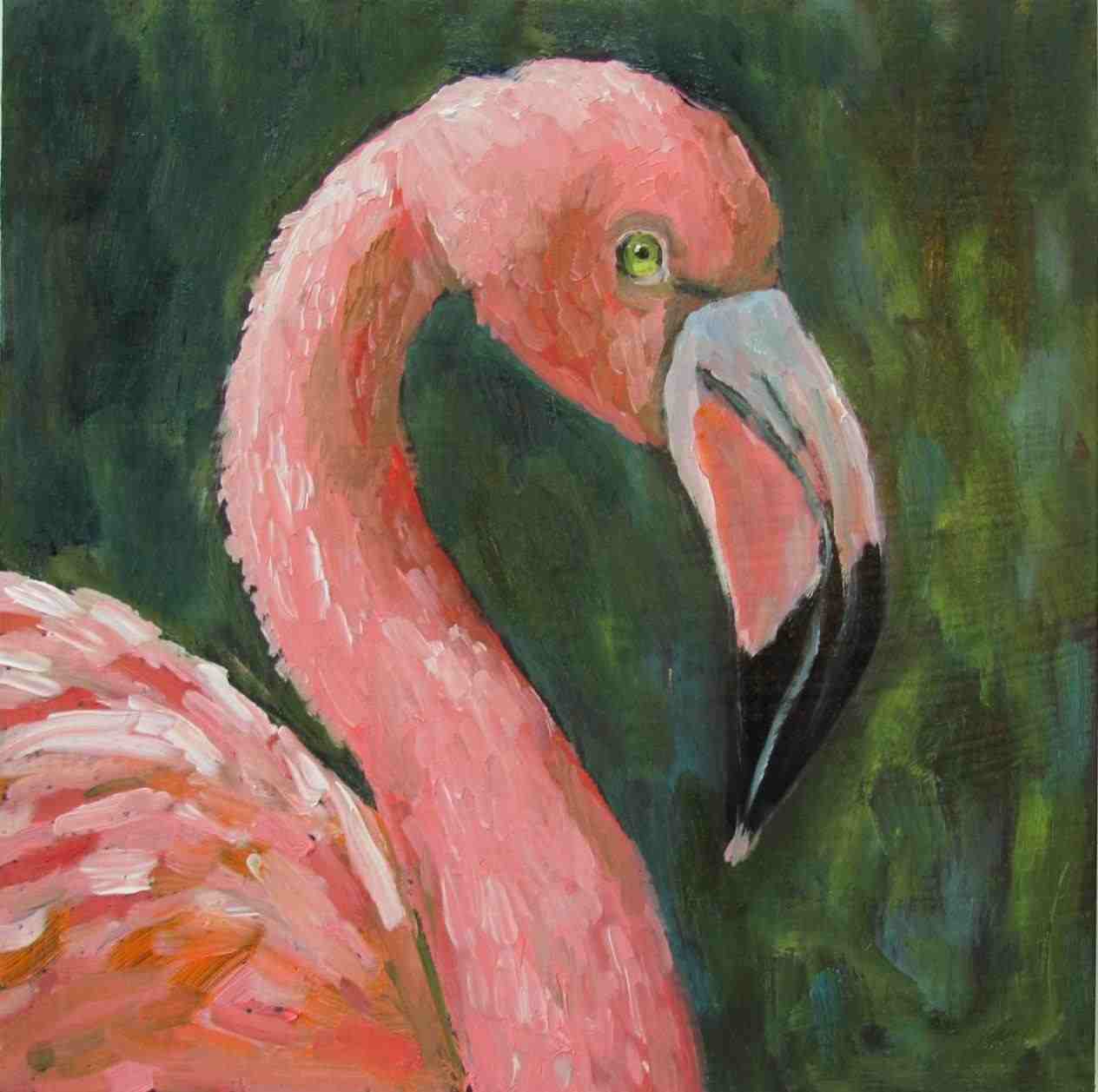 flamingo Flamingo Oil Painting paintings canvas easy for kids painting is rhpinterestcom bilderesultat tattoo tattoos pinterest rhpinterestcouk bilderesultat Flamingo Oil Painting