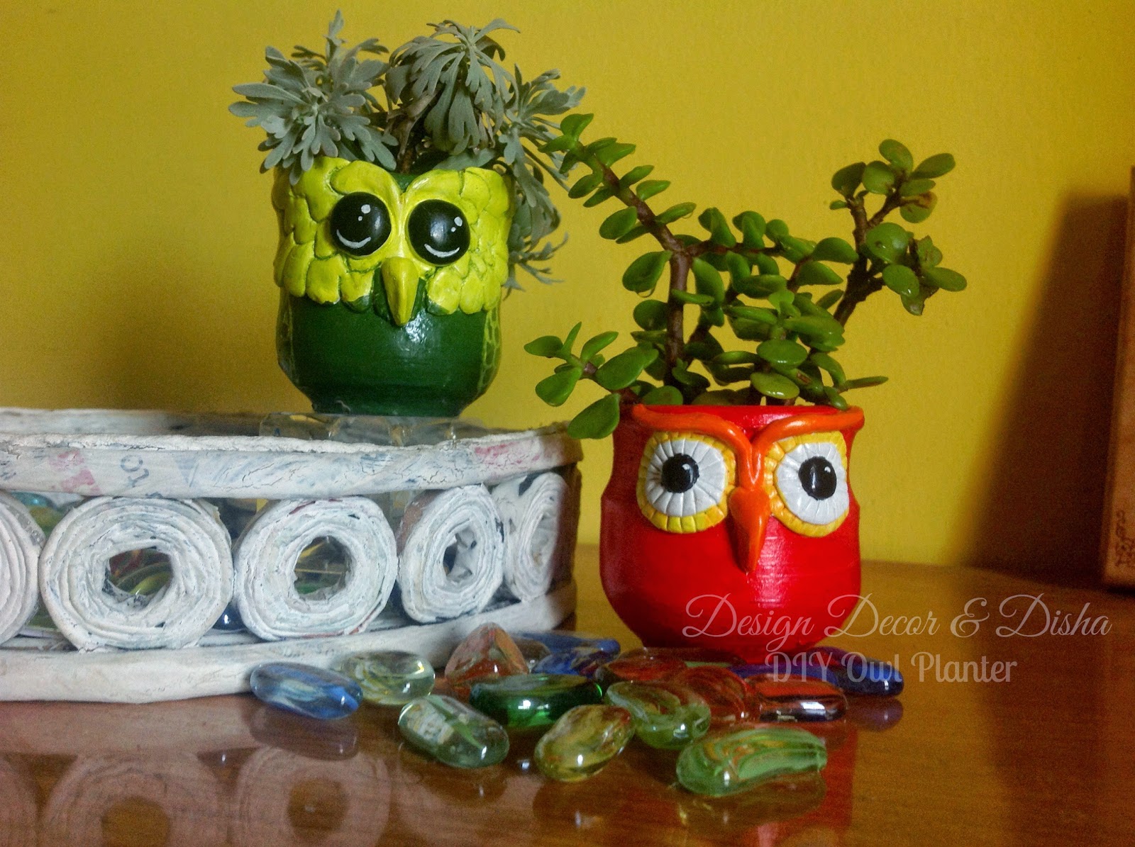 DIY Owl Planter2