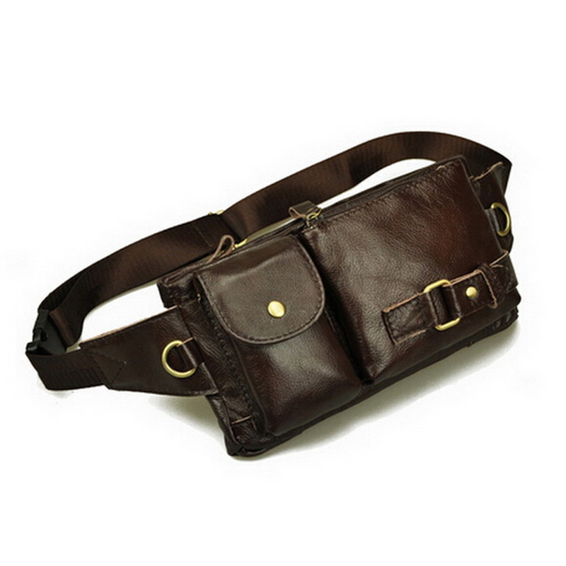 Vintage-genuine-leather-waist-packs-fanny-pack-Fashion-men-messenger-small-bag-for-men-Pocket-waist
