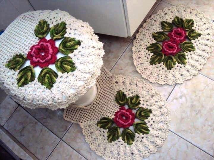 bathroom-sets-crochet-rugs