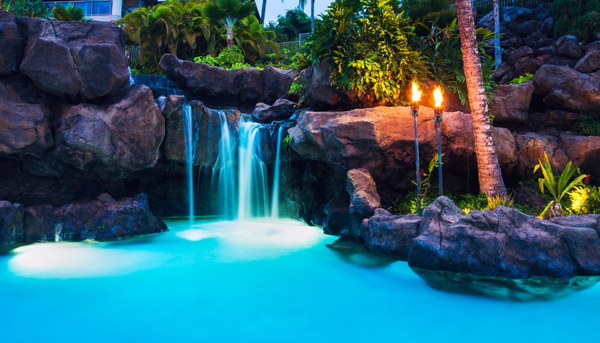 beautiful-swimming-pool-with-waterfall