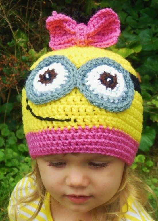 38874d0e7c7eca70386bfa0906fa22c7--minion-crochet-patterns-crochet-minion-hats