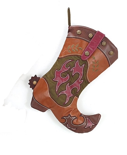 Faux-Leather-Cowboy-Boot-Stocking