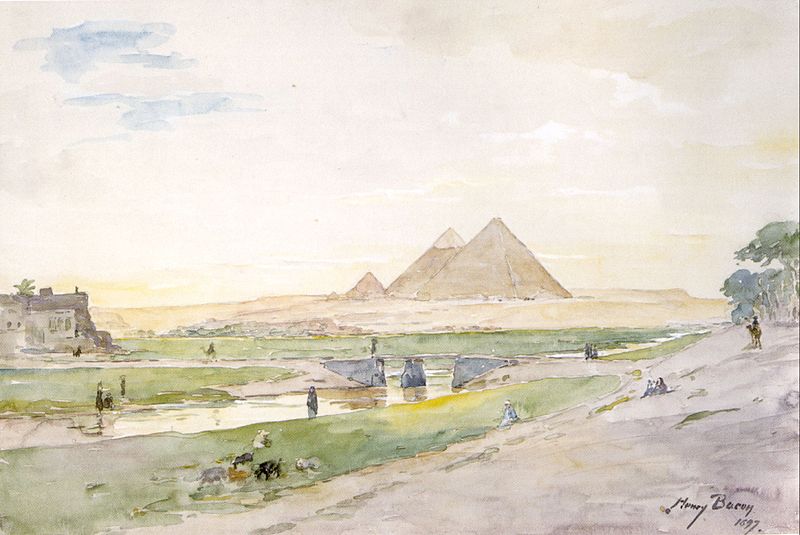 Henry-Bacon-Egyptian-Pyramids