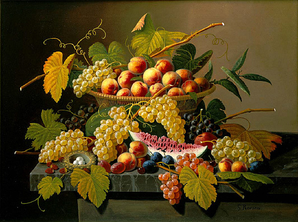 Severin_Roesen_-_Still_Life_with_a_Basket_of_Fruit