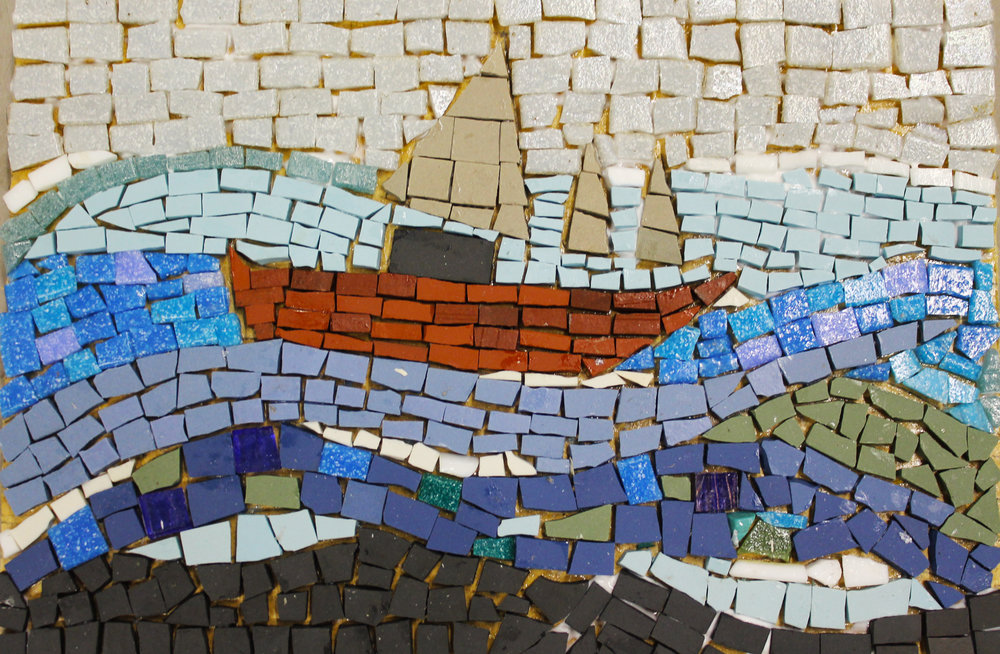Boat-mosaic_unfinished