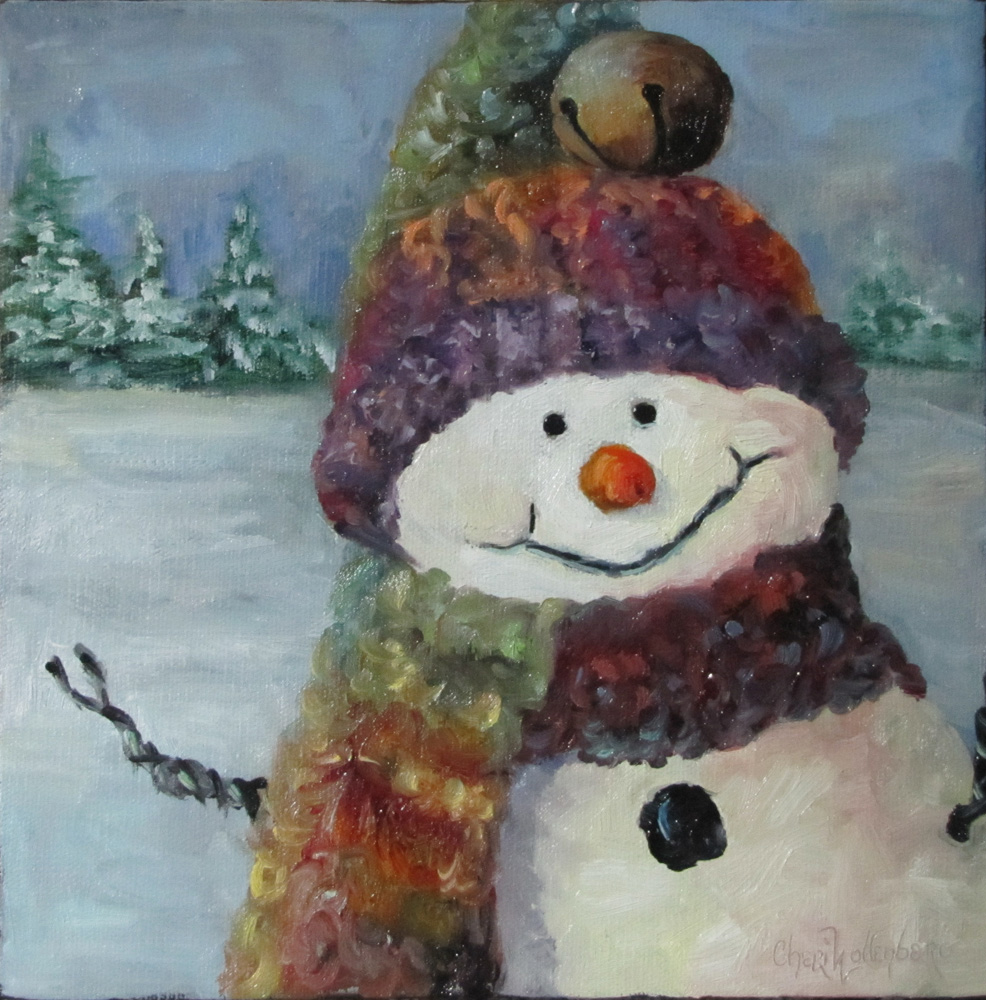 Christmas Painting 2011 - Snowman I (1)