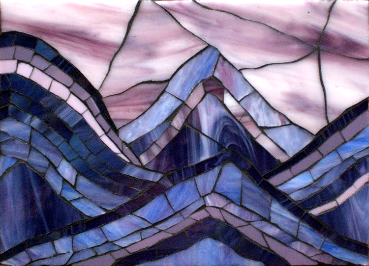 Kasia Polkowska Purple Mountain Mosaic